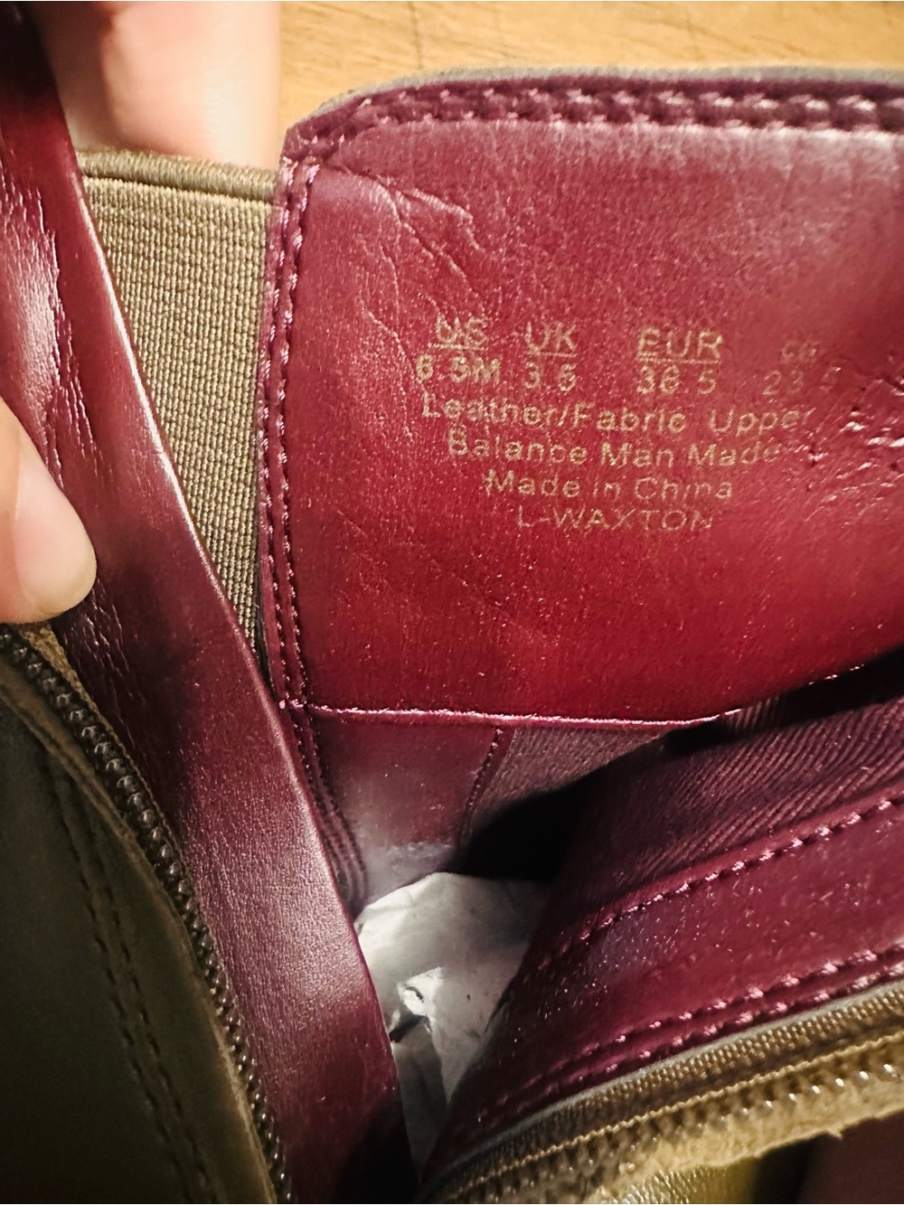 🔥Sat Sale🔥 Franco Sarto Women's Olive Green Square-Toe Chelsea Boots 6.5 NEW - Picture 5 of 5